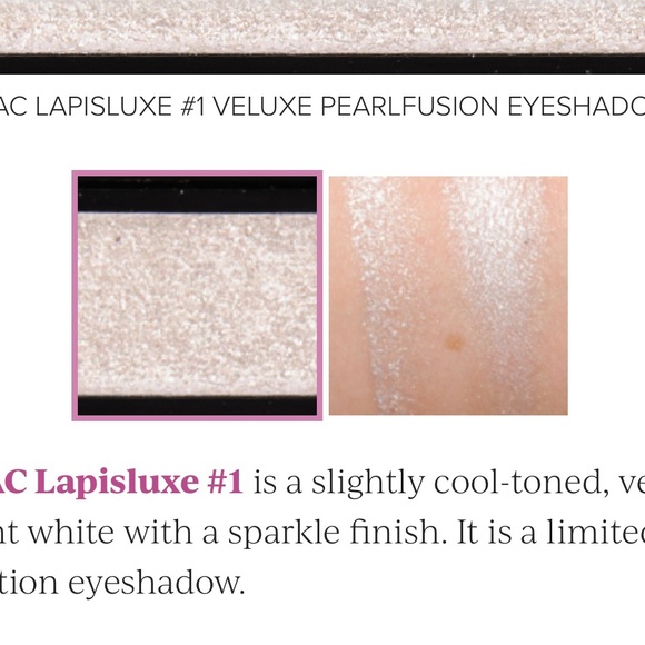 NWOB MAC Lapisluxe Eyeshadow Palette - Picture 3 of 5